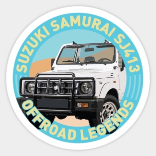 4x4 Offroad Legends: Suzuki Samurai SJ413 Sticker